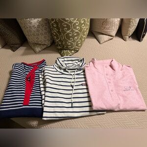 3 Vineyard Vines women’s shep shirts